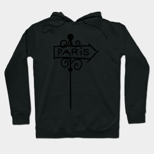 Paris sign Hoodie